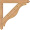 Ekena Millwork Funston Arts & Crafts Smooth Bracket, Western Red Cedar, 3 1/2"W x 36"D x 36"H BKT04X36X36FST03SWR - alternate 3